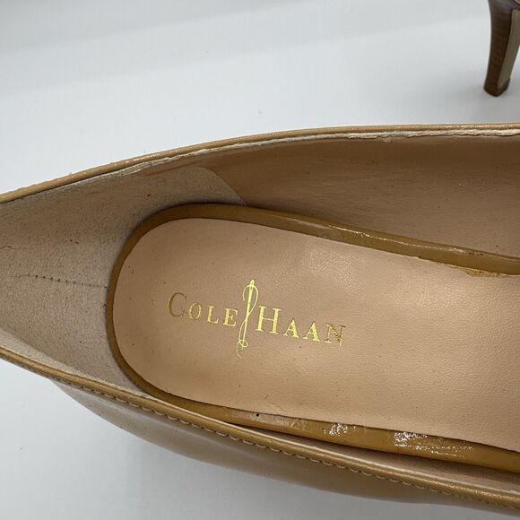 Cole Haan Heels Womens Size 7.5 B Air Lainey Peep Toe Pumps G3 - Picture 2 of 11